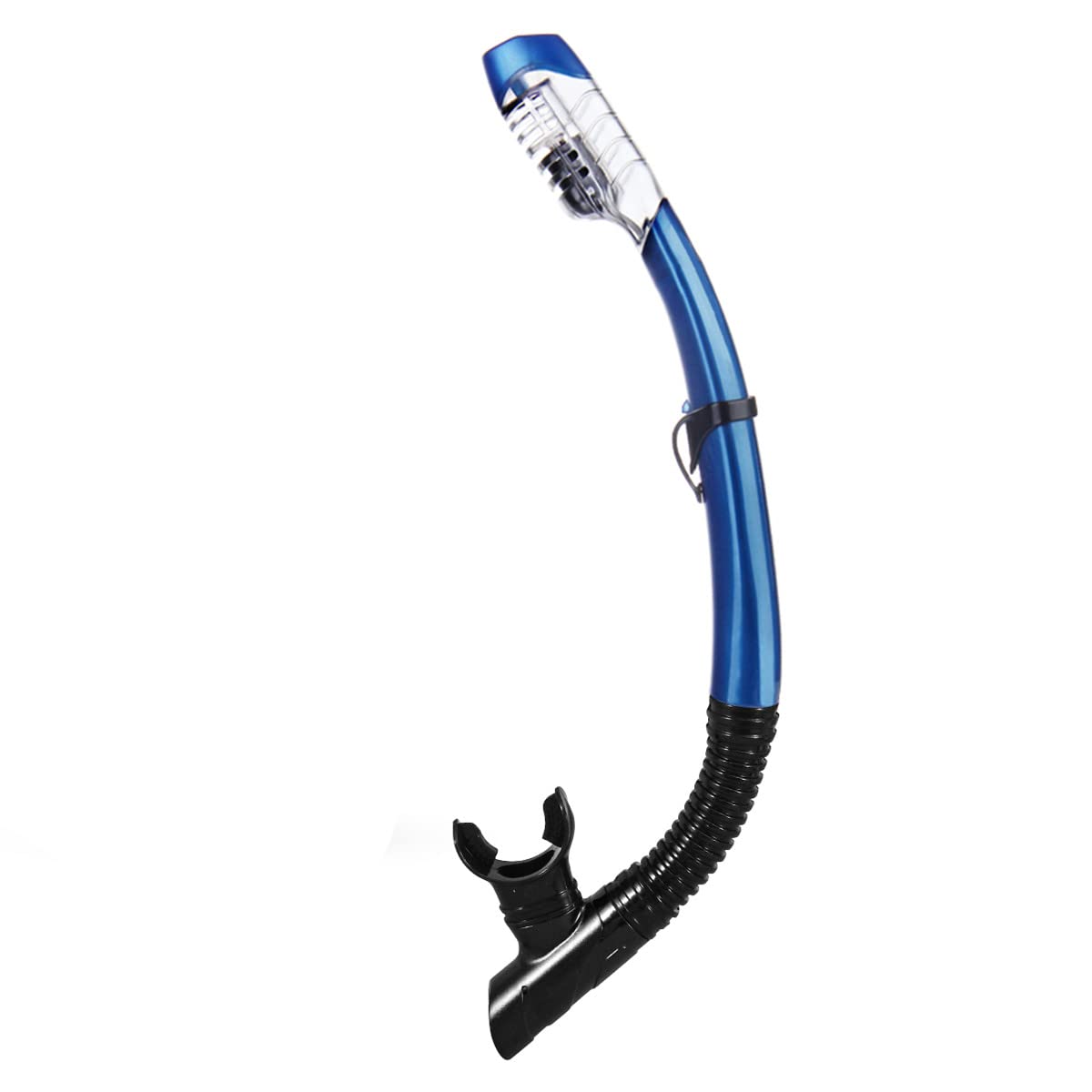 Dry Snorkel Easy Breath Diving Snorkel for Adult and Youth with Top Dry Valve and Food Grade Silicone Mouthpiece