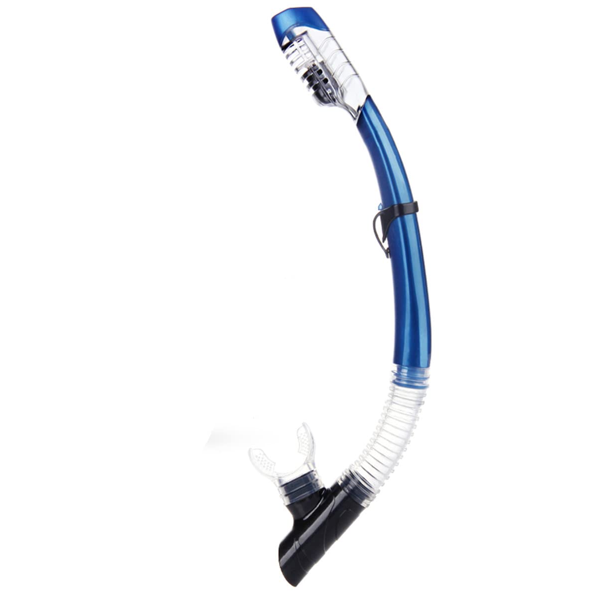 Dry Snorkel Easy Breath Diving Snorkel for Adult and Youth with Top Dry Valve and Food Grade Silicone Mouthpiece for Sno