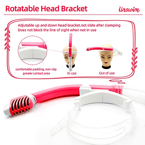 Rotating Kids Snorkel for Boys & Girls - Perfect for Training & Lap Swimming
| Front Snorkel for Kids - Rotate Function