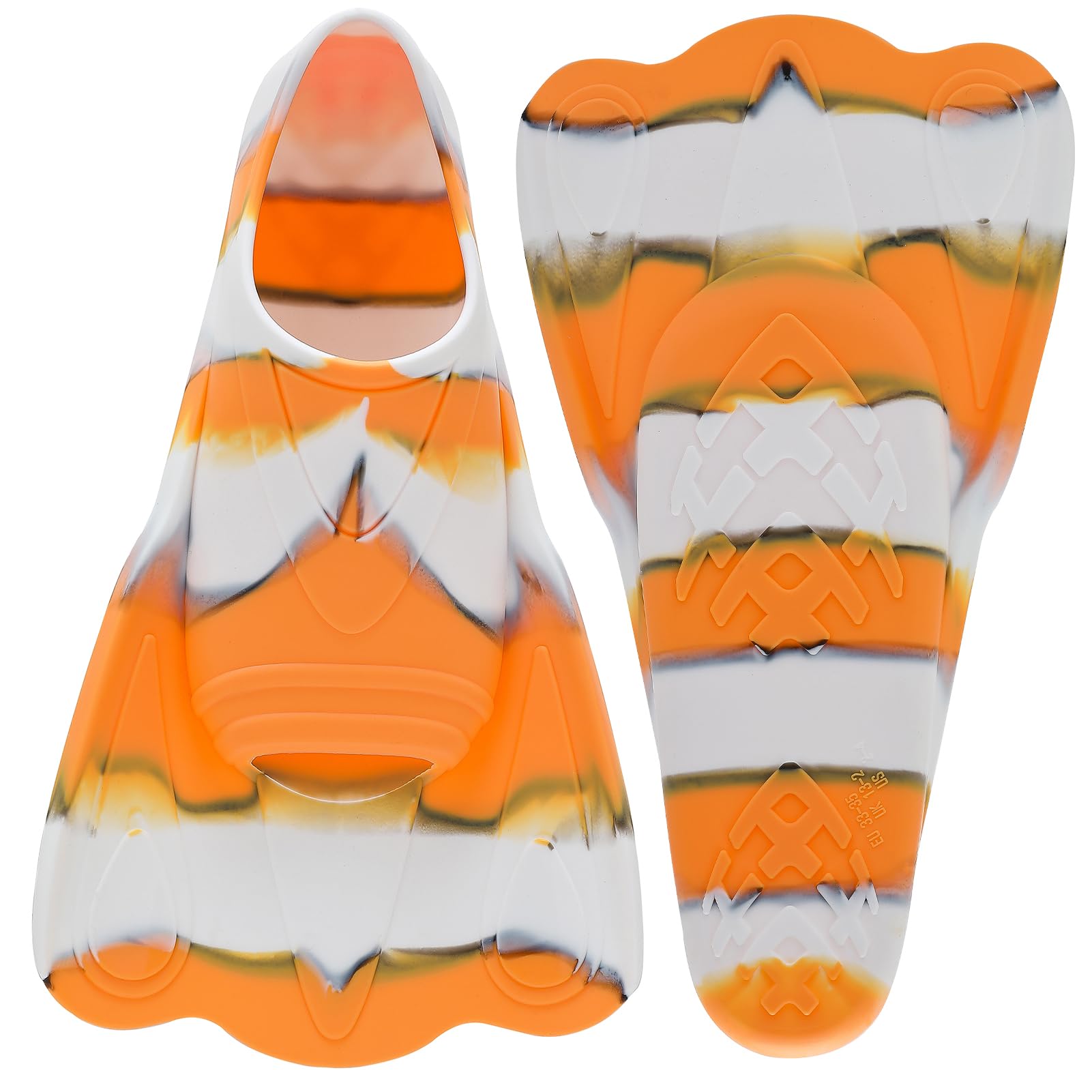 Kids' Swim Fins for Training and Lap Swimming Pool Snorkeling
Kids' Short Swim Flippers for Boys and Girls
Kids' Swimmin