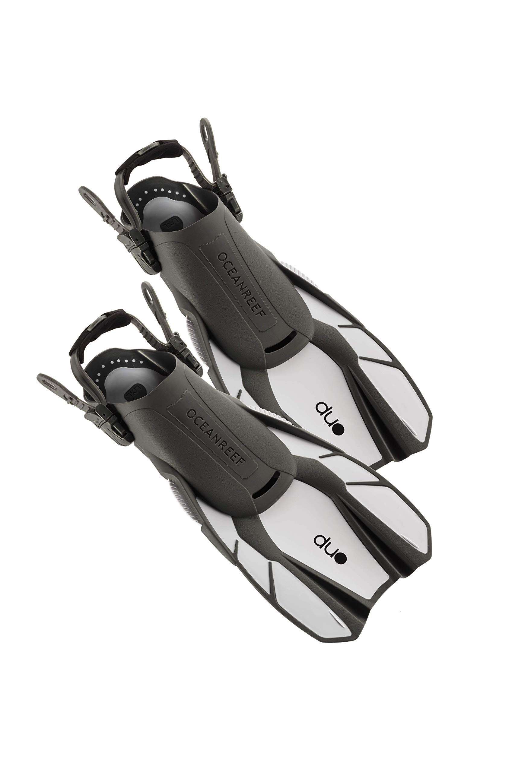 OCEAN REEF Duo Fins for Snorkeling and Swimming - Lightweight Design for Easy Packing and Travelers