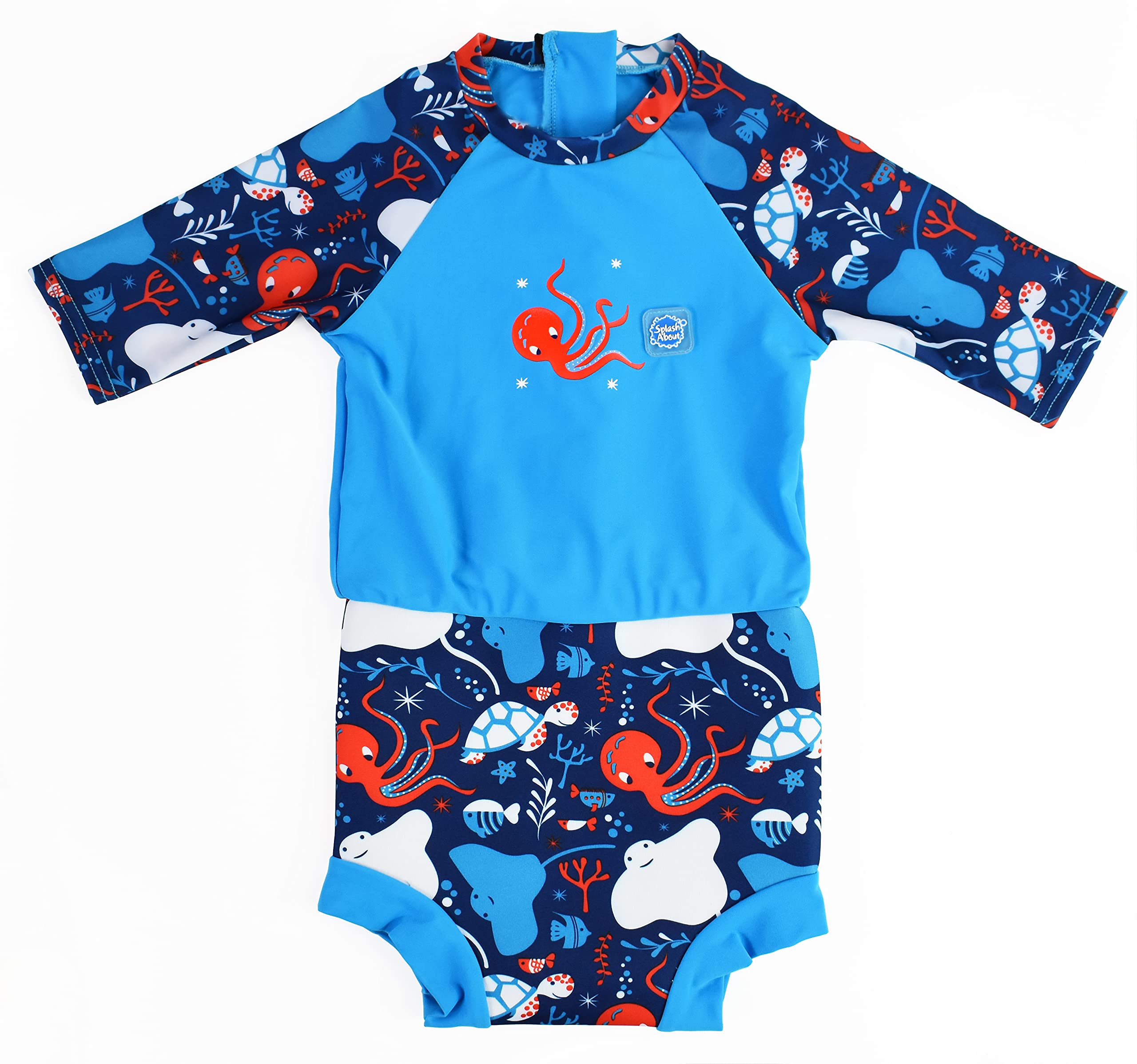 Happy Nappy Sunsuit In-Built Swim Diaper for Babies - Splash About